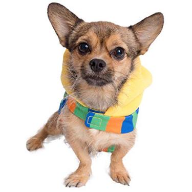 Imagem de Fantasia Pet Krewe Medium Bert – Fantasia de cachorro Bert da Vila Sésamo – Serve para animais de estimação pequenos, médios, grandes e extragrandes – Perfeito para Halloween, Natal, festas, sessões