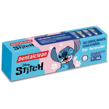 Imagem de Gel Dental Infantil Colecionável Dentalclean Stitch Sabor Morango 104g