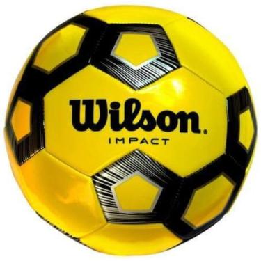 Imagem de Bola De Futebol Impact - Amarelo Com Preto - Wilson