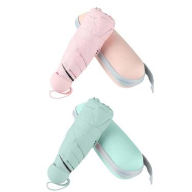 Imagem de Guarda-chuva BAODINI Travel Mini UV Protection UPF 50+ para mulheres