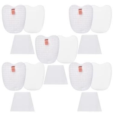 Imagem de 10 pré-filtro (5 espuma + 5 feltros) e 5 pós-filtros, substituição para Shark Rocket Zero-M ultraleve bastão com fio HV345 ZS350 ZS350C ZS351 ZS351C ZS352 aspiradores, substitui a peça de tubarão # XPMFK320 e 1084FTV320