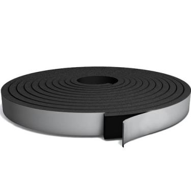 Imagem de Fita Adesiva Esponjosa Janela Porta Colante Vedação Rolo Com 10 Metros