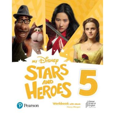 Imagem de Livro - My Disney Stars & Heroes Level 5 Workbook With Ebook
