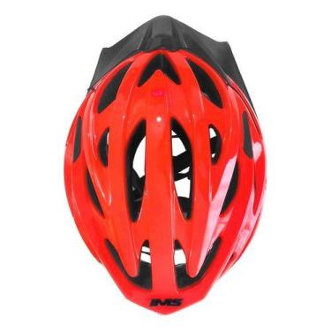 Imagem de Capacete Ciclista Ims Racing Bicicleta - NTZ, S / M, Vermelho