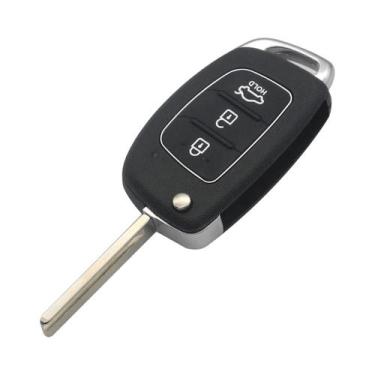 Imagem de Chave Remota Inteligente Para Carro Hyundai IX45 I30 Accent Elantra So