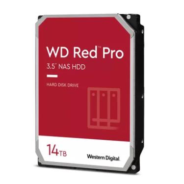 Imagem de HD NAS WD Red Pro 14TB, SATA3, 7200RPM, 512MB 3.5'' - WD142KFGX