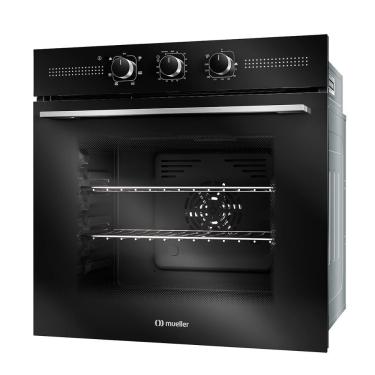 Imagem de Forno Elétrico Digital De Embutir Mueller Preto 70 Litros Com Função Fryer MFE70K 220V