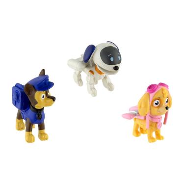 Imagem de Paw Patrol Topper Trio Chase, Robo-dog E Skye