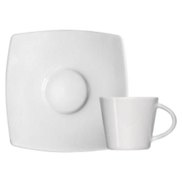 Imagem de Xícara de Café Chevron Germer com Pires 75 ml