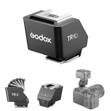 Imagem de Godox Elevador de sapata TR-C TTL para Canon iT20-C iT22-C iT30Pro-C - aumento de altura de 30 mm e ângulo ajustável de 0-90° para flash direto/salto, reduz a sombra da lente, compatível com GODOX