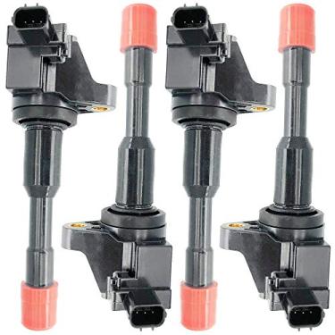 Imagem de Pacote de bobinas de ignição 30521PWA003 para linha traseira Honda Civic VII VIII Hybrid Fit II III City Jazz 1.2L 1.3L 1.4L 2002- CM11-108 (4)