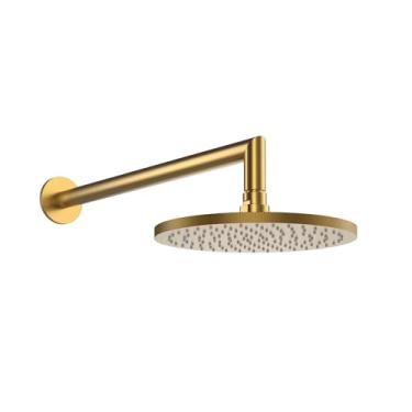 Imagem de CHUVEIRO DE PAREDE ARIA (Dourado Escovado)