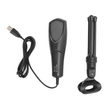 Imagem de aqxreight Gaming Microfone USB Microfone Condensador Com Luz RGB RGB Microfone de Computador para PC Streaming Podcasting Gravação Com Tripé