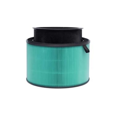 Imagem de Nispira Substituição de filtro de carbono ativado HEPA 3 em 1 para purificador de ar | Compatível com LG PuriCare 360 AS330DWR0 AS560DWR0 peça AAFTDT301 | Remove fumaça, poeira, COVs | 1 pacote