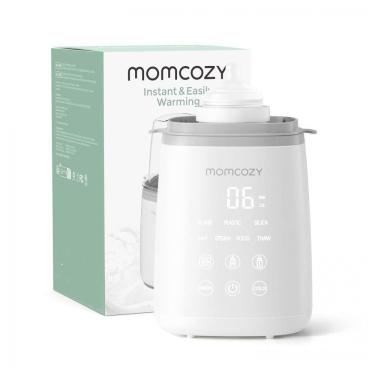 Imagem de Aquecedor de Mamadeira Momcozy, Rápido e Eficiente para Todos os Tipos de Mamadeiras com Temporizador, Controle Preciso de Temperatura