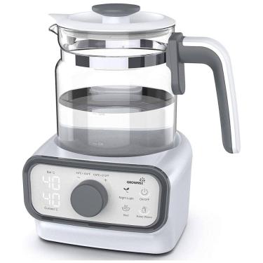 Imagem de Aquecedor de Água para Mamadeira s 1.3L com Controle de Temperatura, 110v, GROWNSY K113, Branco
