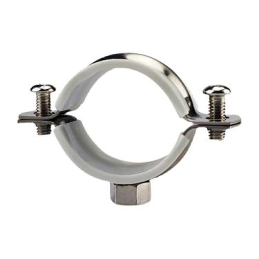 Imagem de Clipe de tubo de aço inoxidável 304 de 15 mm-100 mm, encanamento de tubulação de água para ar condicionado, fivela de tubo de cobre (4)