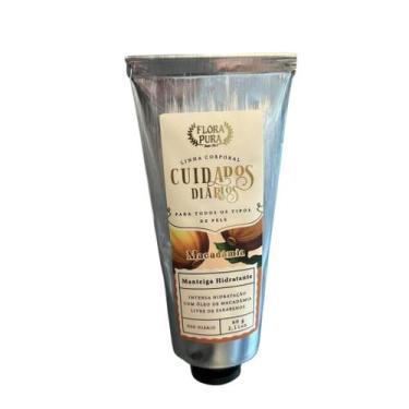 Imagem de Manteiga hidratante de macadamia - cuidados diarios - 60g - nova - Flo
