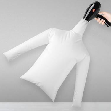 Imagem de Bolsa de secagem rápida de roupas, bolsa de lavanderia de cabelo, secadora, camisa, calça, bolsa de secagem, acessório de armazenamento doméstico (74 x 45 cm)