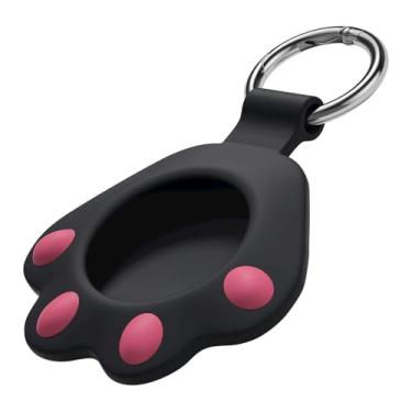 Imagem de Capa para gatos compatível com AirTag, capa protetora GPS à prova de choque para animais de estimação, chaves, bagagem, mochila