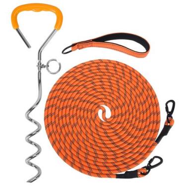 Imagem de Conjunto de estacas reflexivas Dog Leash Mihachi de 4,8 m