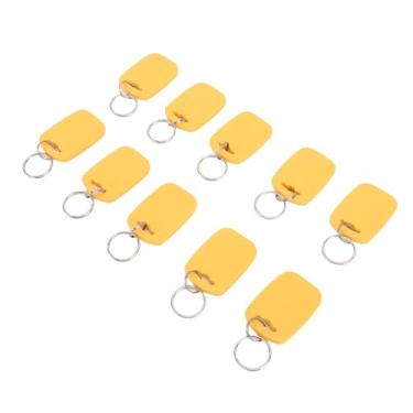 Imagem de FTVOGUE 10 PCS Cartões de Identificação IC Keyfobs 125 KHz 13,56 MHz Cartões de Controle de Acesso Graváveis ​​de Dupla Frequência para Sistemas de Entrada de Porta, Estacionamentos