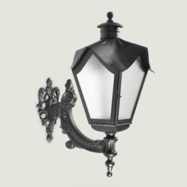 Imagem de Arandela Colonial Sinha Preto 1E27 80cm 1514