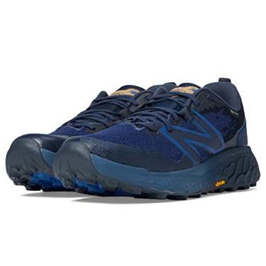 Imagem de New Balance Fresh Foam X Hierro V7 masculino, Eclipse/sulco azul/índigo natural, 38