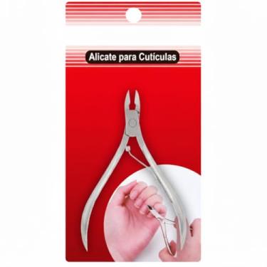 Imagem de Alicate de Cutículas Profissional, Aço Inoxidável, Cabo Ergonômico para Manicure e Pedicure