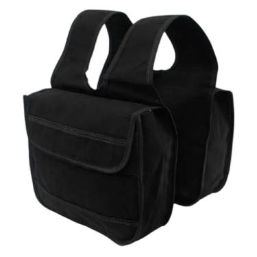 Imagem de Alforge para Moto, Alforge Universal para Motocicletas Impermeável Fácil Uso(Preto)