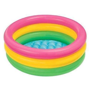 Imagem de Piscina Inflável Infantil 68 Litros Redonda Bebê - Intex