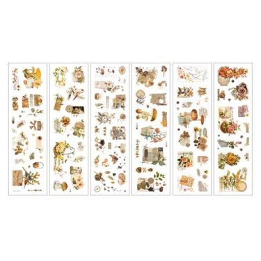 Imagem de Adesivos para álbuns, adesivos para agendamento, scrapbook, para scrapbooking, artística, diário, acessórios