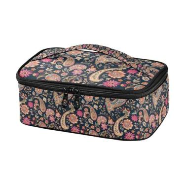 Imagem de GUIJI Lancheira vintage com isolamento mandala, à prova de vazamento, lancheira para mulheres e homens, lancheira portátil para trabalho, piquenique, viagens