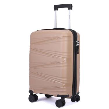 Imagem de Mala de Bordo 10kg Viagem Zíper Expansível em Polipropileno Rodinhas 360º - Bocaiúva - Cruzeiro