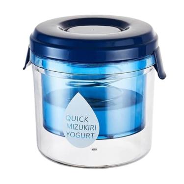 Imagem de Máquina de Iogurte Grego com Prensa Malha Fina Tipo Reutilizável Lavável Colador para Leite Soja Queijo Cozinha Residencial Restaurante