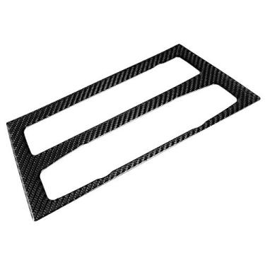 Imagem de Semme Fibra de Carbono Ar Condicionado CD Painel Guarnição Decoração F25 X3 2011 2017 F26 X4 2014 2017 Ajuste Universal Mão Esquerda Mão Direita Condução Atualização Interior Premium