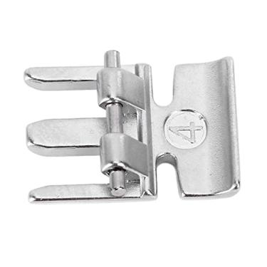 Imagem de Akozon Calcador para Zíper Com IDT para Máquinas de Costura – Acessório de Calcador de Zíper de Aço Inoxidável para Colocação Reta