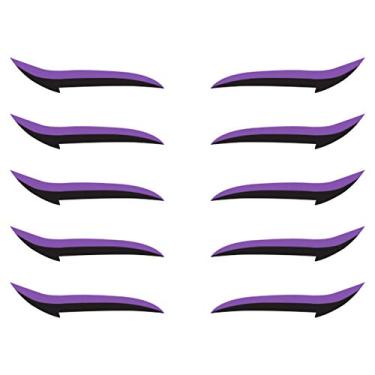 Imagem de Adesivo de Eyeliner Fita Pálpebra Sombra Olhos com Glitter Ferramenta Maquiagem Temporária para Dia a Festa à Noite Perf