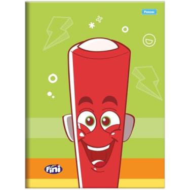 Imagem de Caderno Fini FORONI Universitário BROCHURA - 80 Folhas (Verde)