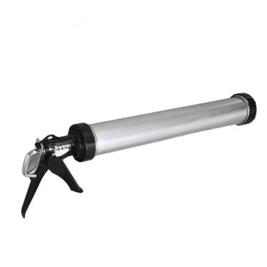 Imagem de Irfora Pistola de Calafetagem de Tubo Alumínio Com Kit Bico 600ml, Nova e, Fácil Usar, Alça Média, para Calafetagem, Cola Vidro