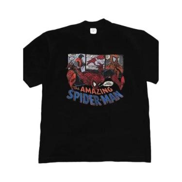 Imagem de Camiseta Masculina E Feminina Da Disney Spider-Man, Manga Curta, Casua