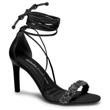 Imagem de Sandália Dakota De Salto Alto Com Amarração Feminina Cor:Preto;Tamanho:39