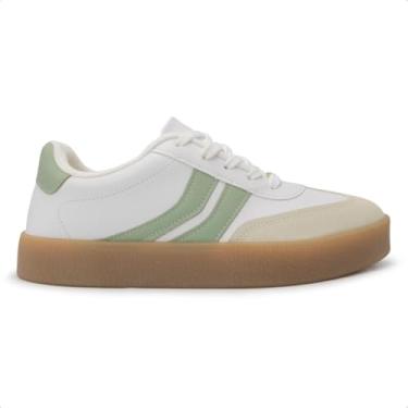 Imagem de Tênis Vizzano Feminino Np Floather Madri Branco/branco Off/verde Luna 1444.100.29490.106086 35