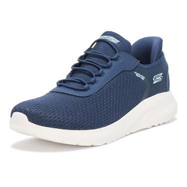 Imagem de Skechers Tênis feminino Hands Free Slip-ins Squad Chaos - colorido, Nvy, 43