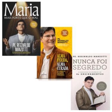 Imagem de Kit 3 livros Físicos, Maria Mais Forte Que O Mal, Alma Ferida, Alma Cu