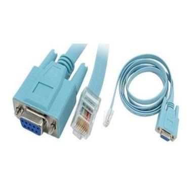 Imagem de Kit Cabo Console Db9 X Rj45 + Cabo Serial Rs232 Db9 X Usb