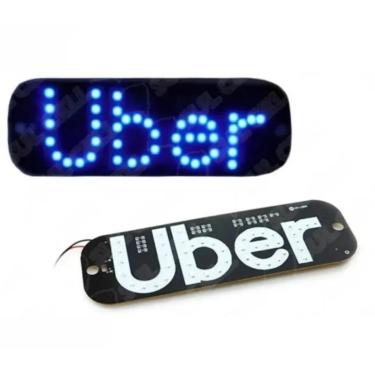 Imagem de Letreiro Em Led Para Motorista De Aplicativo Uber