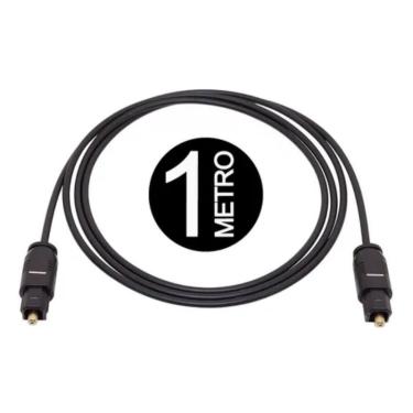 Imagem de Cabo Audio Optico Digital Toslink 1 Mt Spdif 5.1 Home Top