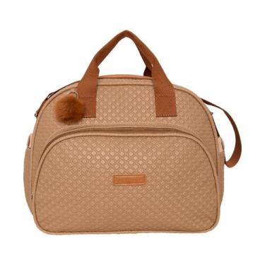 Imagem de Bolsa Maternidade Grande Pirulitando Leveza Amêndoa - Pirulitando Baby