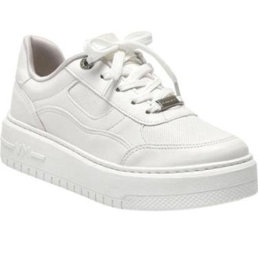 Imagem de Tênis Casual Plataforma Tendência Moda 239-002 Via Marte Branco-Feminino